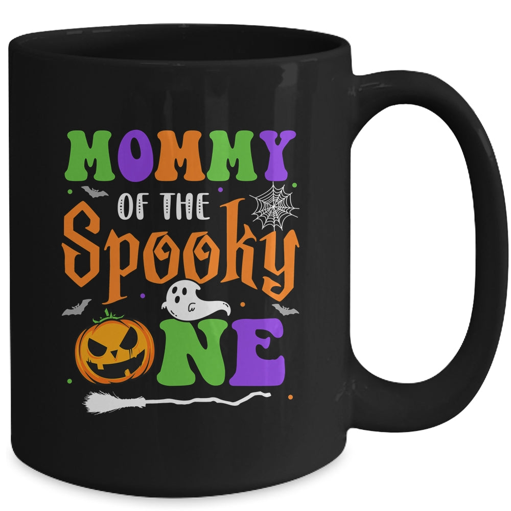 Mommy Halloween 1st Birthday Boy Matching Family Spooky One Mug | teecentury