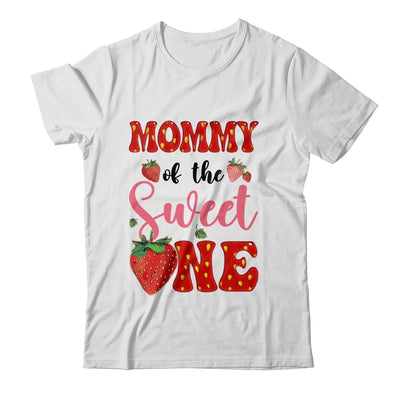 Mommy Of Sweet One Strawberry Frist 1st Birthday Girl Shirt & Hoodie | teecentury