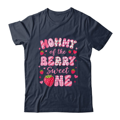 Mommy Of The Berry Sweet One Strawberry First Birthday Shirt & Hoodie | teecentury