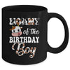 Mommy Of The Birthday Boy Cow Farm 1st Birthday Boy Mug | teecentury