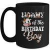 Mommy Of The Birthday Boy Cow Farm 1st Birthday Boy Mug | teecentury