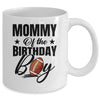 Mommy Of The Birthday Boy Football 1st Birthday Party Mug | teecentury