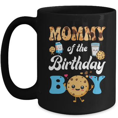 Mommy Of The Birthday Boy Milk And Cookies 1st Birthday Mug | teecentury