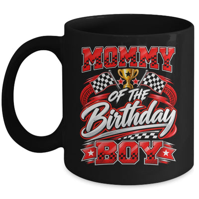 Mommy Of The Birthday Boy Race Car Family Pit Crew Mug | teecentury