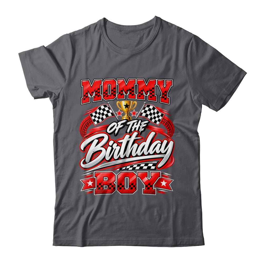 Mommy Of The Birthday Boy Race Car Family Pit Crew Shirt & Hoodie | teecentury