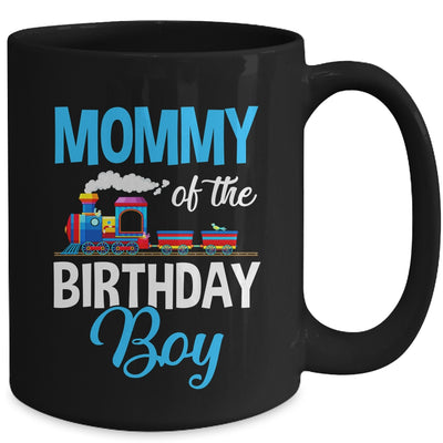 Mommy Of The Birthday Boy Railroad Train Theme Lover Mug | teecentury