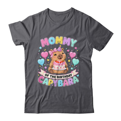 Mommy Of The Birthday Capybara Birthday Girl Family Shirt & Hoodie | teecentury