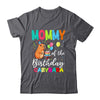 Mommy Of The Birthday Capybara Girl Bday Party Family Shirt & Hoodie | teecentury