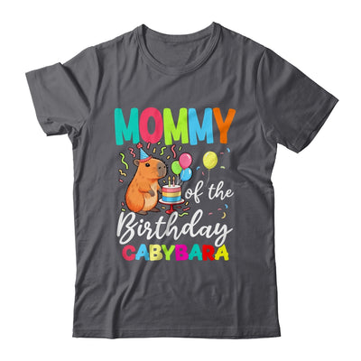 Mommy Of The Birthday Capybara Girl Bday Party Family Shirt & Hoodie | teecentury