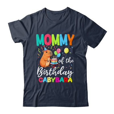 Mommy Of The Birthday Capybara Girl Bday Party Family Shirt & Hoodie | teecentury