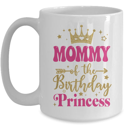 Mommy Of The Birthday For Girl 1st Birthday Princess Girl Mug | teecentury