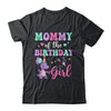 Mommy Of The Birthday For Girl Dinosaur T-Rex Party Family Shirt & Hoodie | teecentury
