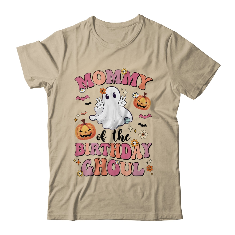 Mommy Of The Birthday Ghoul Halloween Bday Boys Girls Ghost Shirt & Hoodie | teecentury