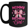Mommy Of The Birthday Girl Coquette Bow Matching Family Mug | teecentury