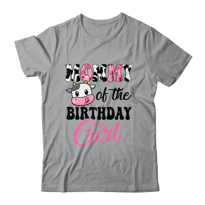 Mommy Of The Birthday Girl Cow Farm 1st Birthday Girl Shirt & Hoodie | teecentury