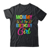 Mommy Of The Birthday Girl Glows Retro 80's Party Family Shirt & Hoodie | teecentury