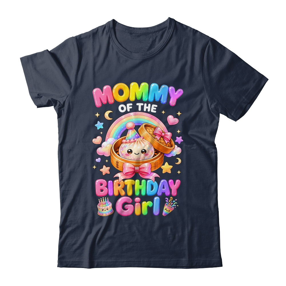 Mommy Of The Birthday Girl Kawaii Dumpling Squishy Family Shirt & Hoodie | teecentury