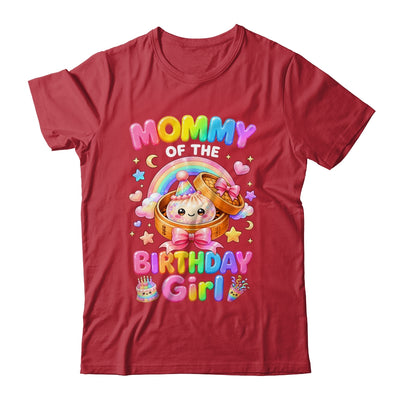 Mommy Of The Birthday Girl Kawaii Dumpling Squishy Family Shirt & Hoodie | teecentury