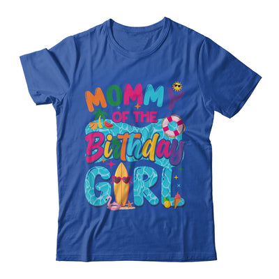 Mommy Of The Birthday Girl Pool Party Beach Family Matching Shirt & Hoodie | teecentury