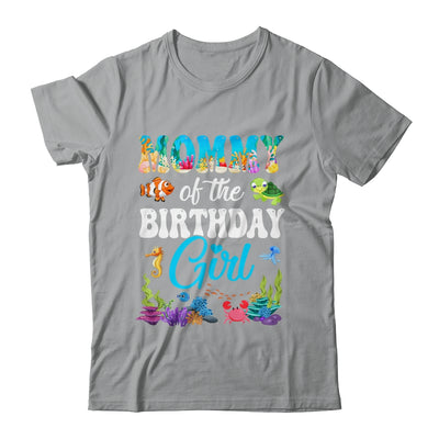 Mommy Of The Birthday Girl Sea Fish Ocean Aquarium Party Shirt & Hoodie | teecentury