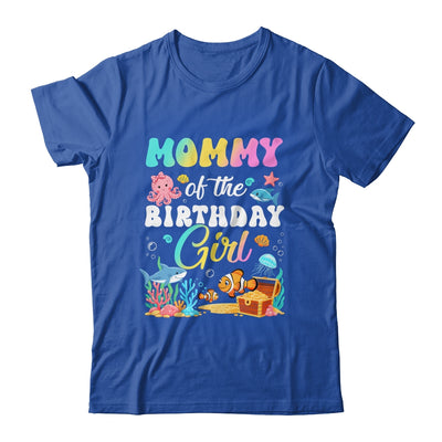 Mommy Of The Birthday Girl Sea Fish Ocean Aquarium Shirt & Hoodie | teecentury