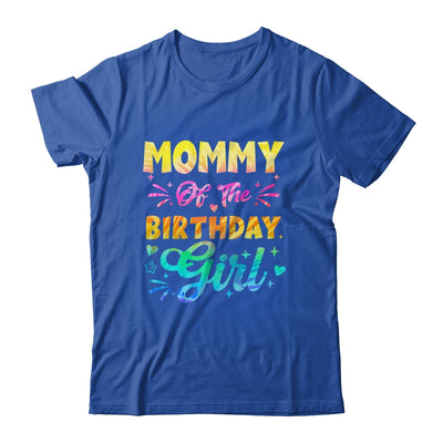 Mommy Of The Birthday Girl Tie Dye 1st Birthday Family Shirt & Hoodie | teecentury