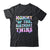 Mommy Of The Birthday Twins Girls Kids Party Retro Bday Shirt & Hoodie | teecentury
