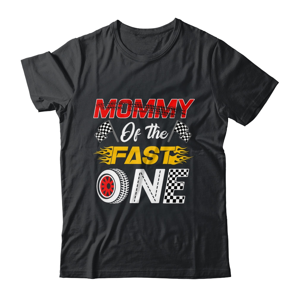 Mommy Of The Fast One 1st Birthday Race Car Family Shirt & Hoodie | teecentury