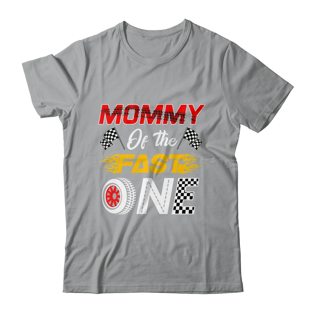 Mommy Of The Fast One 1st Birthday Race Car Family Shirt & Hoodie | teecentury
