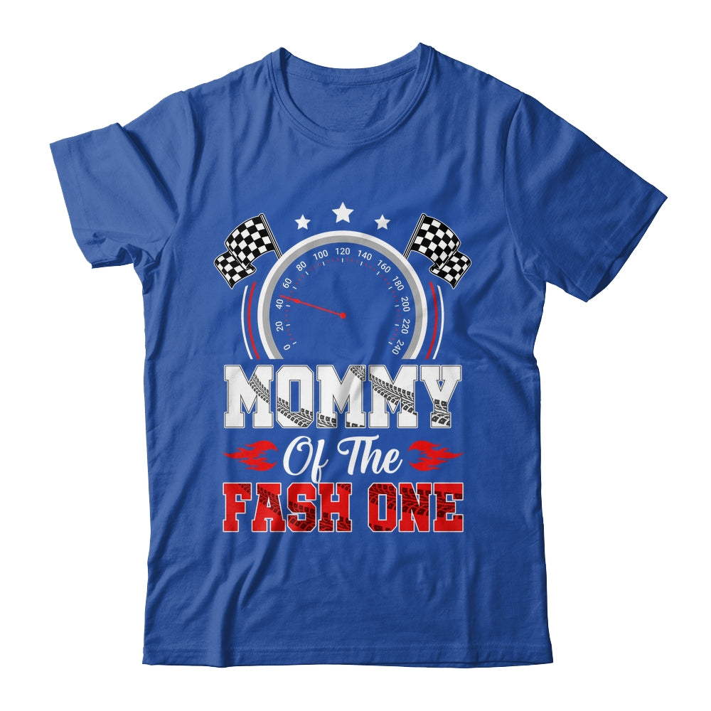 Mommy Of The Fast One 1st Birthday Racing Car Family Shirt & Hoodie | teecentury