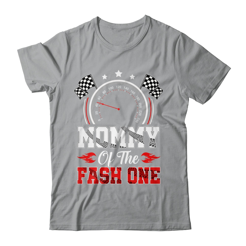 Mommy Of The Fast One 1st Birthday Racing Car Family Shirt & Hoodie | teecentury