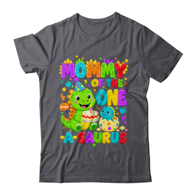 Mommy Of The One-A-Saurus 1St Birthday Boy T-Rex Dinosaur Shirt & Hoodie | teecentury
