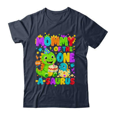Mommy Of The One-A-Saurus 1St Birthday Boy T-Rex Dinosaur Shirt & Hoodie | teecentury
