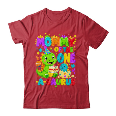 Mommy Of The One-A-Saurus 1St Birthday Boy T-Rex Dinosaur Shirt & Hoodie | teecentury