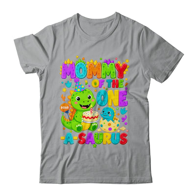 Mommy Of The One-A-Saurus 1St Birthday Boy T-Rex Dinosaur Shirt & Hoodie | teecentury