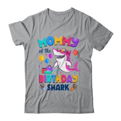 Mommy Of The Shark Birthday Family Matching Party Kids Shirt & Hoodie | teecentury