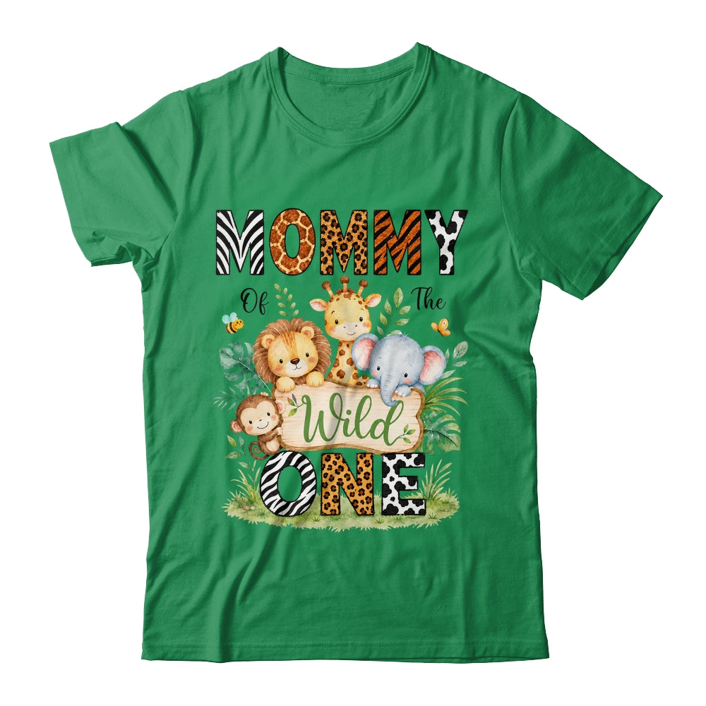 Mommy Of The Wild One First Birthday Boy Jungle Safari Shirt & Hoodie | teecentury