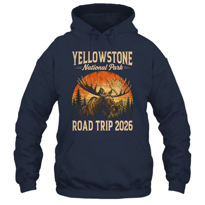 Moose Yellowstone National Park Family Trip 2026 Outdoor Shirt & Tank Top | teecentury