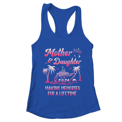 Mother And Daughter Cruise 2024 Funny Family Trip Matching Shirt & Tank Top | teecentury