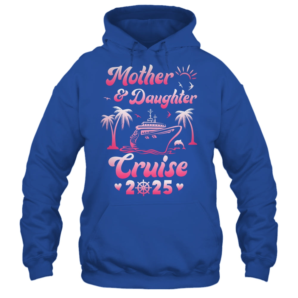 Mother And Daughter Cruise 2025 Funny Family Trip Matching Shirt & Tank Top | teecentury