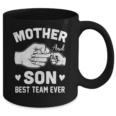 Mother And Son Best Team Ever Sons Mom Matching Mother's Day Mug | teecentury