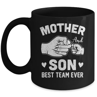Mother And Son Best Team Ever Sons Mom Matching Mother's Day Mug | teecentury