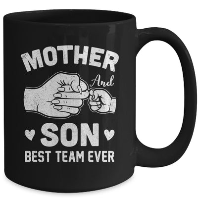 Mother And Son Best Team Ever Sons Mom Matching Mother's Day Mug | teecentury