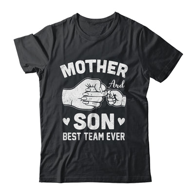 Mother And Son Best Team Ever Sons Mom Matching Mother's Day Shirt & Hoodie | teecentury