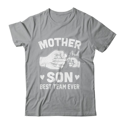Mother And Son Best Team Ever Sons Mom Matching Mother's Day Shirt & Hoodie | teecentury