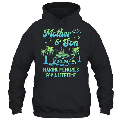 Mother And Son Cruise 2024 Funny Family Trip Matching Shirt & Tank Top | teecentury