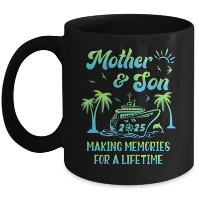 Mother And Son Cruise 2025 Family Trip Matching Funny Mug | teecentury