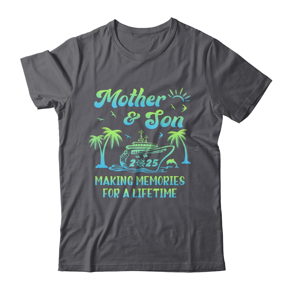 Mother And Son Cruise 2025 Family Trip Matching Funny Shirt & Tank Top | teecentury