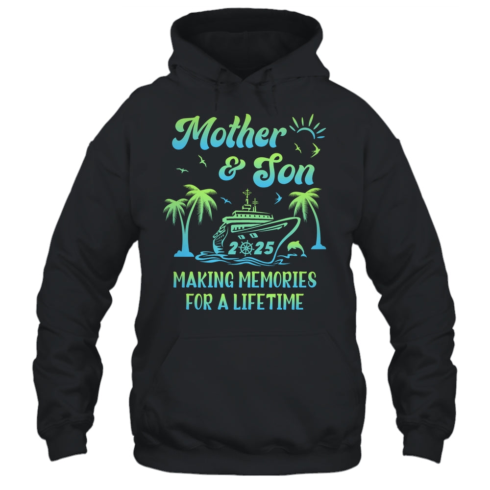 Mother And Son Cruise 2025 Family Trip Matching Funny Shirt & Tank Top | teecentury