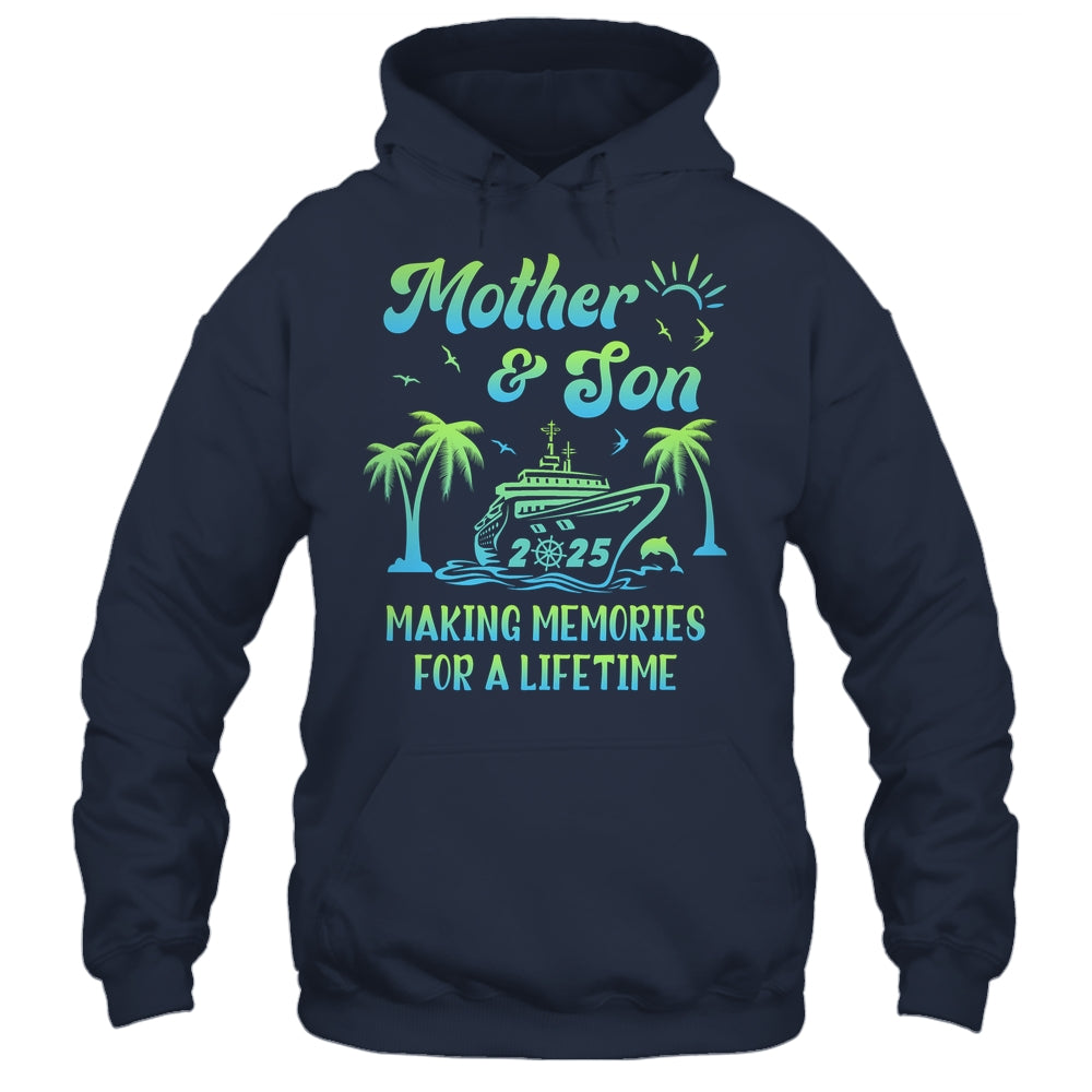 Mother And Son Cruise 2025 Family Trip Matching Funny Shirt & Tank Top | teecentury